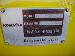 Komatsu Excavator PC60-7 picture