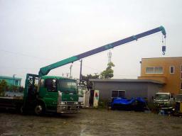 Hino Profia SELF LOADER WITH CRANE picture