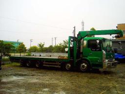 Hino Profia SELF LOADER WITH CRANE picture