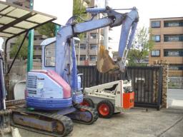 Komatsu excavator