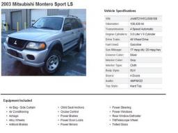 Mitsubishi Montero SPORT AWD