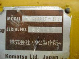 Komatsu PC-200-6E  picture