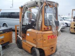 TCM FORKLIFT battery fork lif picture