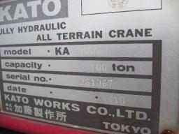 KATO CRANE 100ｔ　 picture