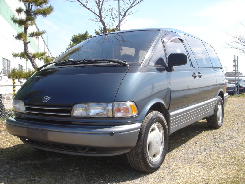 Toyota Estima 4WD, 1990, used for sale (PREVIA)