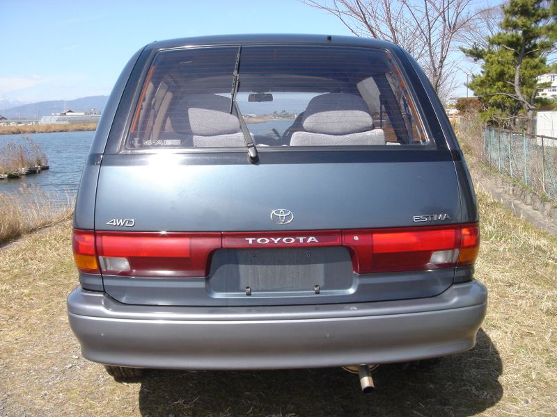 Toyota Estima 4WD, 1990, used for sale (PREVIA)