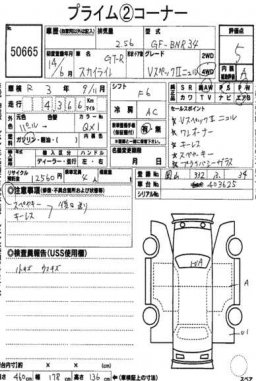 Nissan SKYLINE GT-R V SPEC 2NYURU AWD 4WD CP picture