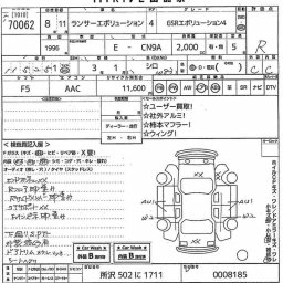 Mitsubishi LANCER GSR Evolution 4 picture