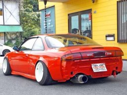 Nissan Silvia . ORIGINAL AERO BUMPER . SIDE picture
