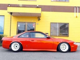 Nissan Silvia . ORIGINAL AERO BUMPER . SIDE picture