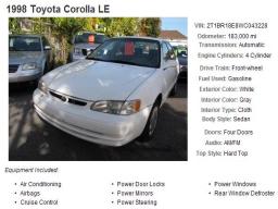 TOYOTA Toyota Corolla LE 