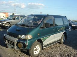 Mitsubishi DELICA SPACE GEAR D Green Field 4WD