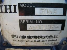 IHI EXCAVATOR 30NX picture