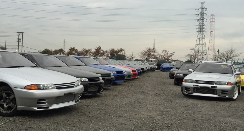 Nissan Skyline yard Japan Partner