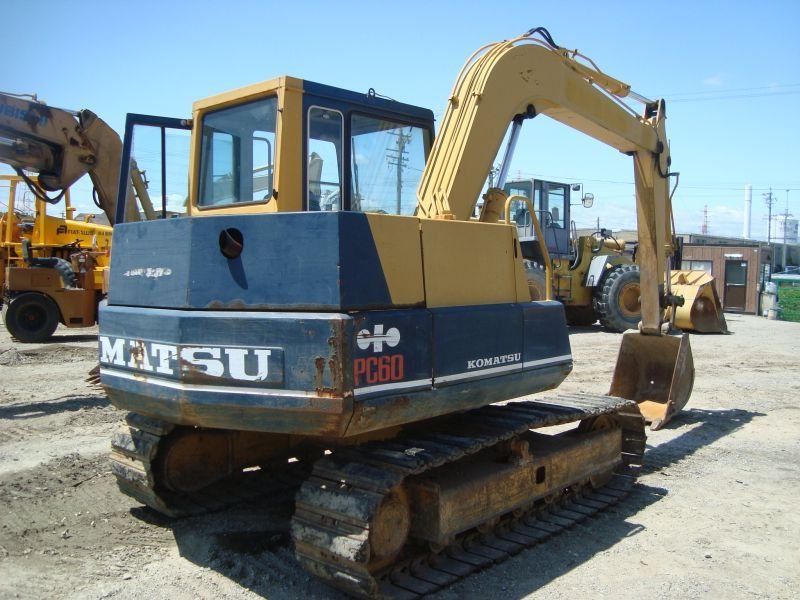 Komatsu Excavator PC605, 1996, used for sale