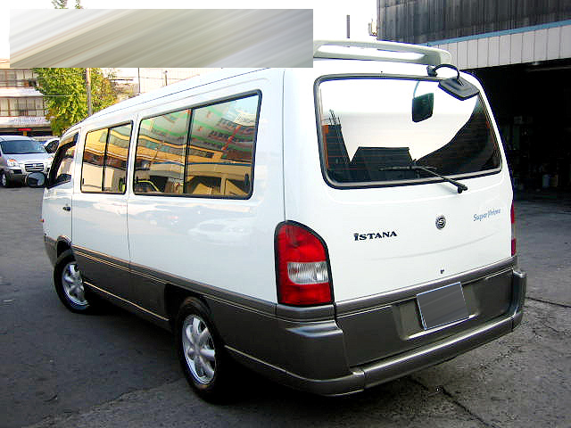 Габариты ssangyong istana