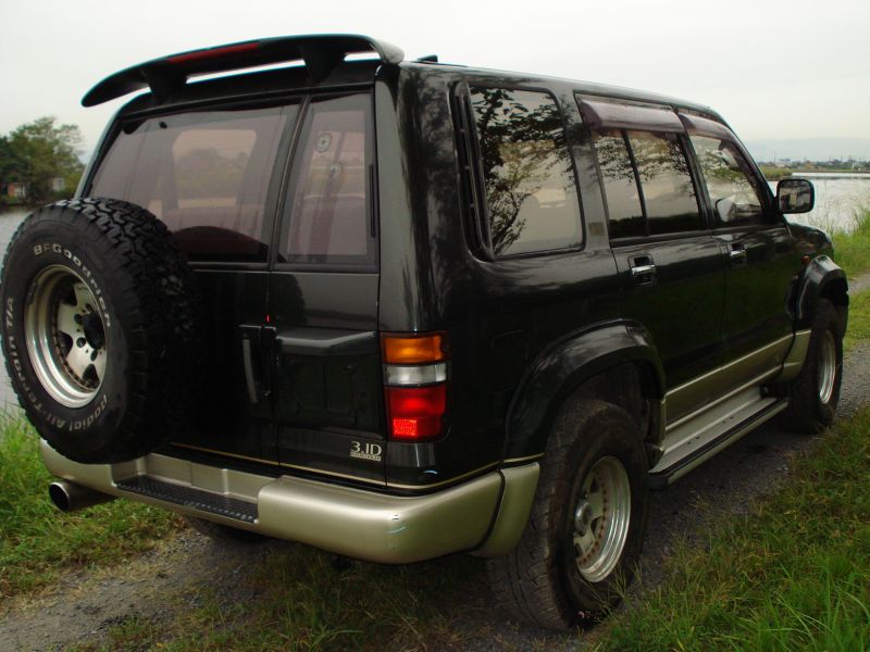 Isuzu bighorn двигатель