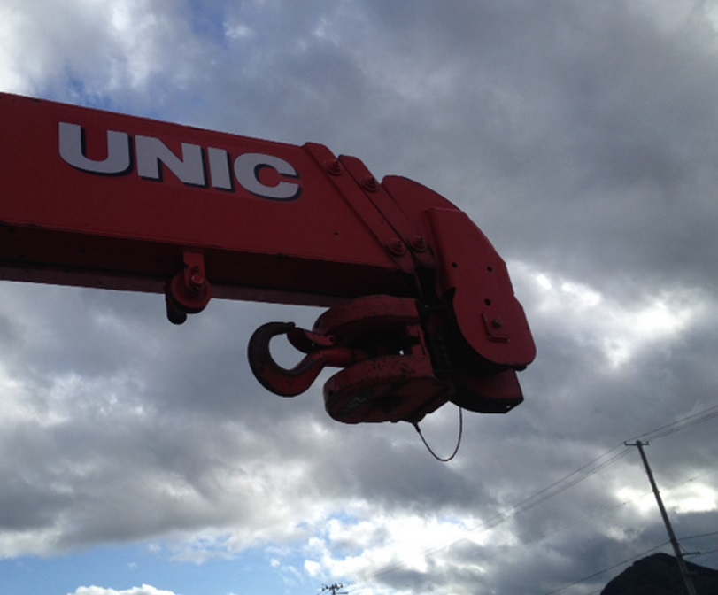 HINO RANGER Crane Truck, 2007, used for sale